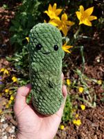 Amigurumi - Häkeltier - Chenille - Gurke - Pickle Sachsen-Anhalt - Dessau-Roßlau Vorschau