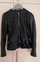 Zara Lederjacke schwarz gesteppt Jacke Frühling Sommer XS 34 Nordrhein-Westfalen - Hamm Vorschau