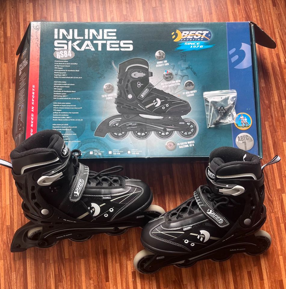 Best Sporting Inlineskates Inline Skates Gr.41-42 in Bad Saulgau