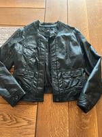 Lederjacke Kunstleder, schwarz, H&M 38 Knöpfe Hessen - Hadamar Vorschau