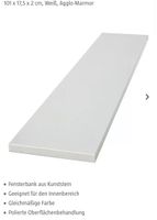 4x Fensterbank weiß Kunststein neu, Maß 101 x 25cm x 2cm Bayern - Deggendorf Vorschau