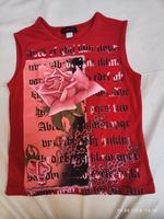 Ärmelloses Shirt von Foreigner Gr. 36 mit Glitzereffekt Thüringen - Hainrode (Hainleite) Vorschau