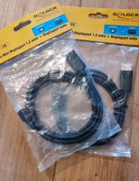 2x 2m OVP Kal Mini Displayport 1.2 mm auf Dislayport Wandsbek - Hamburg Marienthal Vorschau