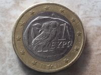 Ein 1 Euro Münze Eule 2002 S Sachsen-Anhalt - Köthen (Anhalt) Vorschau