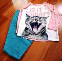 Cooles Set: Jeans und 7/8 Shirt Gr 146/152 nur 8€ Baden-Württemberg - Güglingen Vorschau