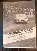 Programmheft Ortenau Rallye 1981 Offenburg Baden-Württemberg - Appenweier Vorschau