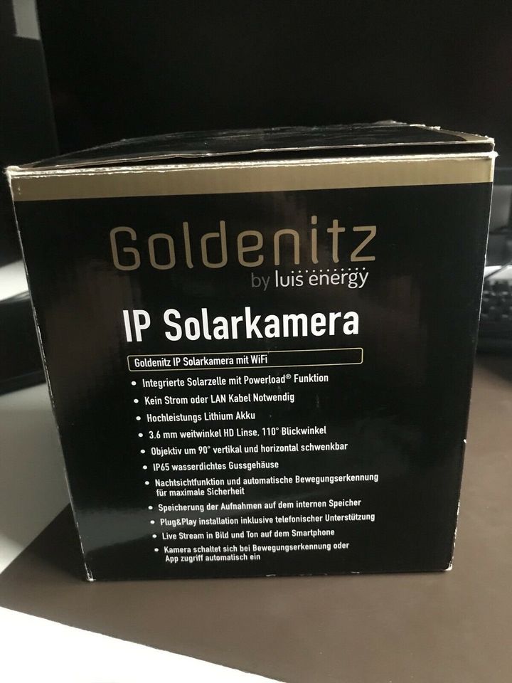 Goldenitz IP Solarkamera mit WiFi in Schliersee