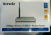 Tenda W150D 150 Mbps 4-Port Verkabelt Router (NEU) Hessen - Wetter (Hessen) Vorschau