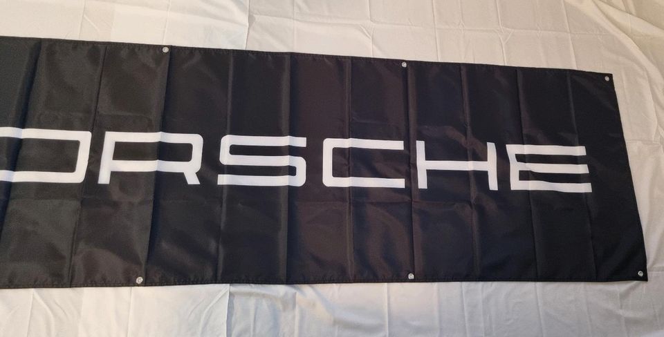 Porsche Banner 70x300 Flagge Fahne Werbung Werkstatt Deko Garage in Hannover