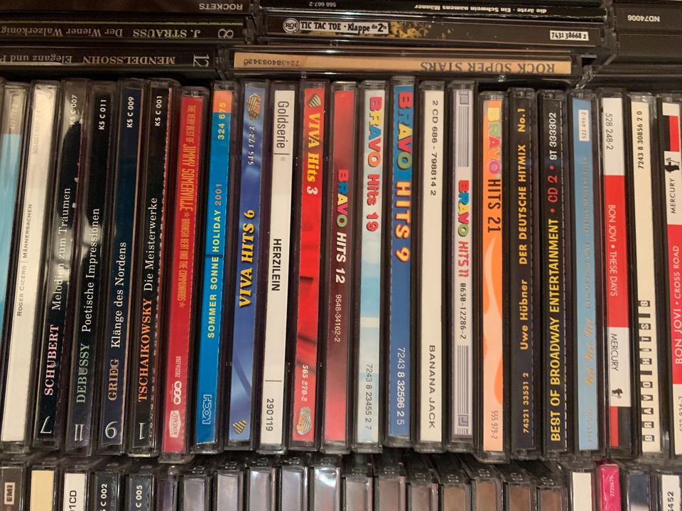 CD‘s ca. 400 Stck, Heavy Metall, Rock, Pop, Schlager, Klassik in Scharbeutz