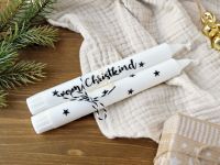 2er Set Stabkerzen Weihnachten Mitbringsel Kerzen Hygge Scandi Nordrhein-Westfalen - Selm Vorschau