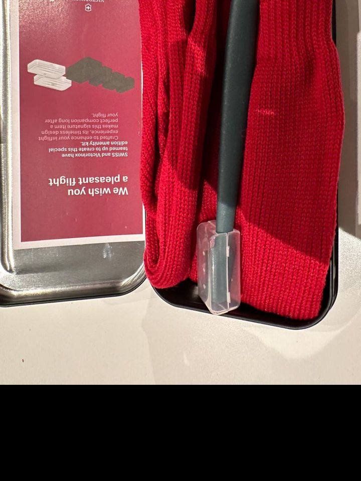 Swiss Business Class Amenity Kits Victorinox in Berlin