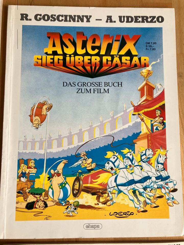 Asterix Comic 6 Stk. Asterix erobert Rom, Hüttendorf, LP Vinyl in Raubling