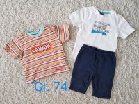 Sommer-Set 2x T-Shirt, 1x Hose Gr 74, top Zustand, S. Oliver München - Milbertshofen - Am Hart Vorschau