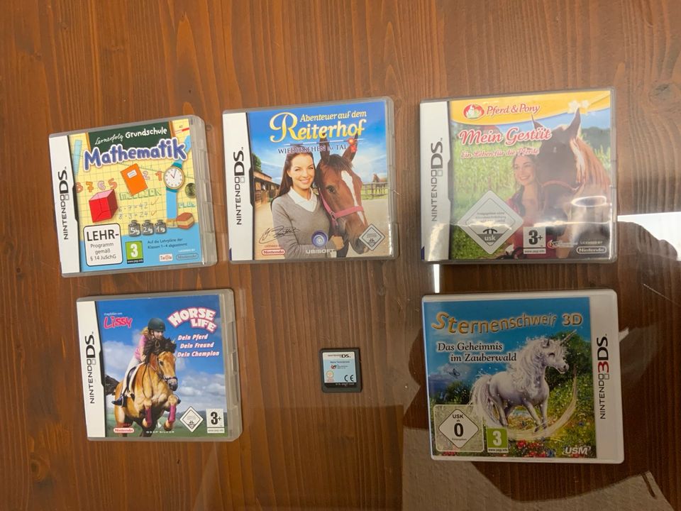 6 Spiele für Nintendo DS/3DS in Melle