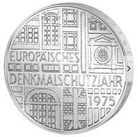 5 DM Münze BRD Europäisches Denkmalschutzjahr 1975 Wandsbek - Hamburg Bramfeld Vorschau