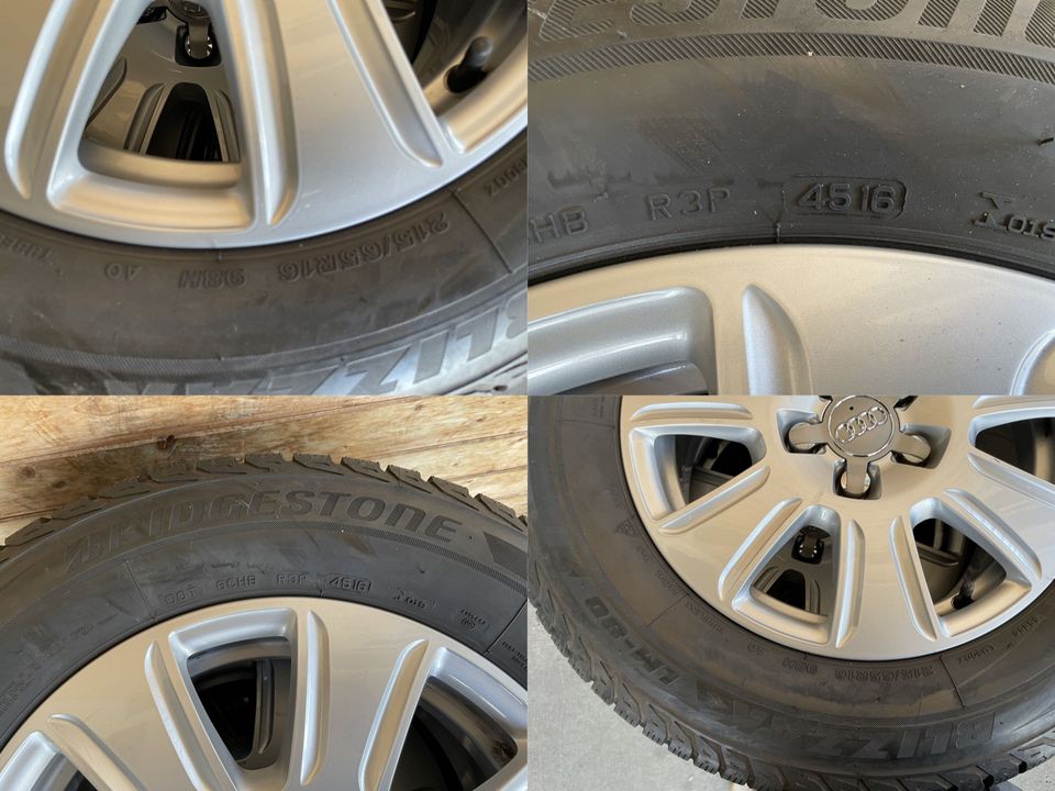 8mm Audi Q3 Typ 8U Alufelgen Winterräder Felgen Reifen A1245 in Chemnitz