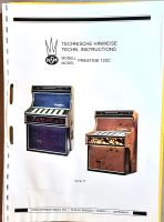 NSM Musicbox Jukebox Prestice 120 c Service und Teileliste Niedersachsen - Kalefeld Vorschau