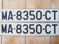 Satz alte Malaga-Autokennzeichen MA-8350-CT Herzogtum Lauenburg - Lauenburg Vorschau
