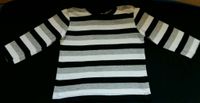 T-Shirt Longsleeve Topomini Größe 80 schwarz weiß grau gestreift Nordrhein-Westfalen - Elsdorf Vorschau