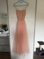 Abendkleid lang rosa mit Glitzer Größe S Nordrhein-Westfalen - Swisttal Vorschau