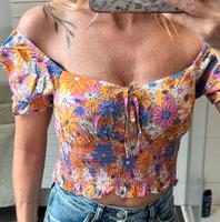 Mango Crop Shirt Oberteil Bluse Croptop Cropshirt Cropoberteil Duisburg - Duisburg-Süd Vorschau