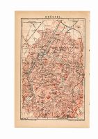 EUROPA - BELGIEN - BRÜSSEL - STADTPLAN - STADTKARTE 1899 Berlin - Mitte Vorschau