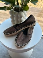 Espadrilles / braun-Glitzer / Größe 40 Brandenburg - Großbeeren Vorschau