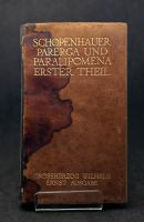 1909 Antik Buch Schopenhauer Bayern - Neufraunhofen Vorschau