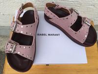 Isabel Marant Sandalen Leder Nieten Ophie rose 37 studded sandals Bayern - Parkstetten Vorschau