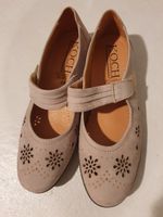 Koch Schuhe Ballerinas Sabine beige Gr. 39 EU Klettverschluss NEU Stuttgart - Degerloch Vorschau