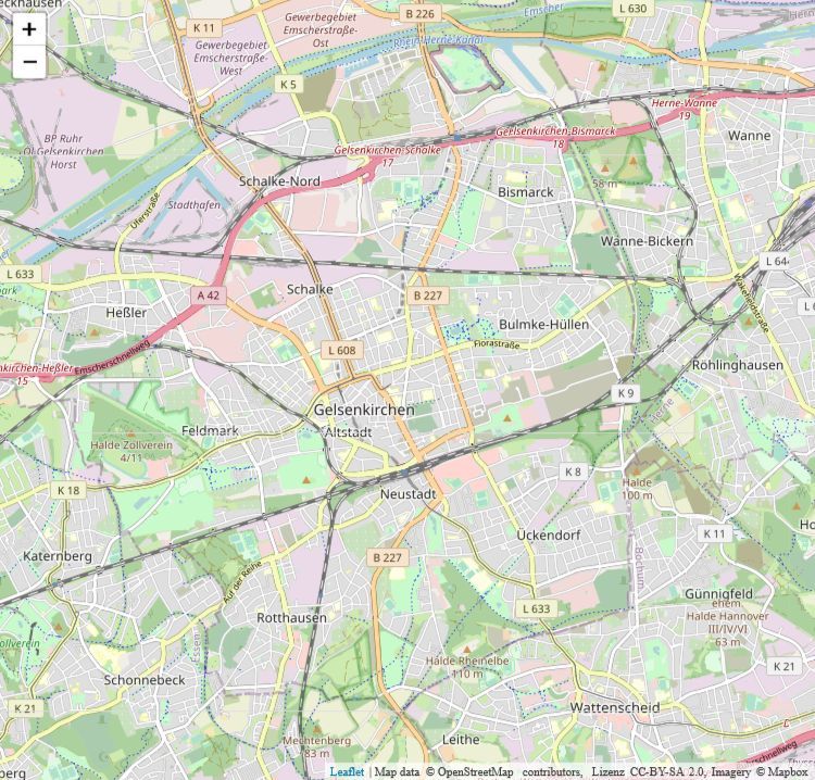 Gemütlich, helles Apartment in einer gepflegten Wohnanlage in Gelsenkirchen