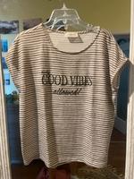 Shirt, Comma, Streifen, Cartoon, M/L, Glitzer Niedersachsen - Braunschweig Vorschau