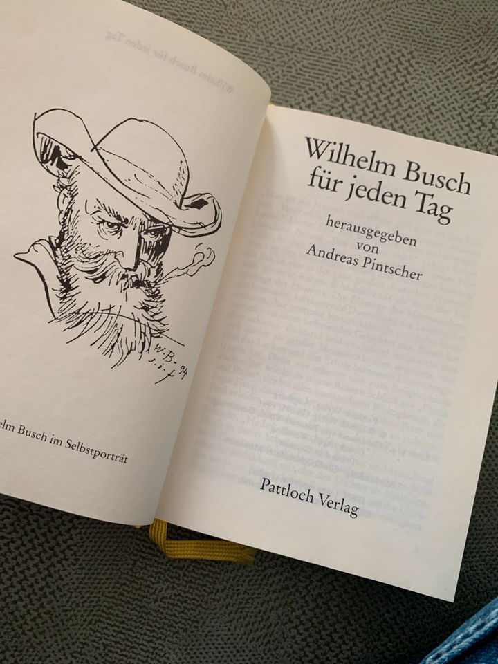 „Wilhelm Busch für jeden Tag“ Mini-Buch Buch Max & Moritz in Neustrelitz