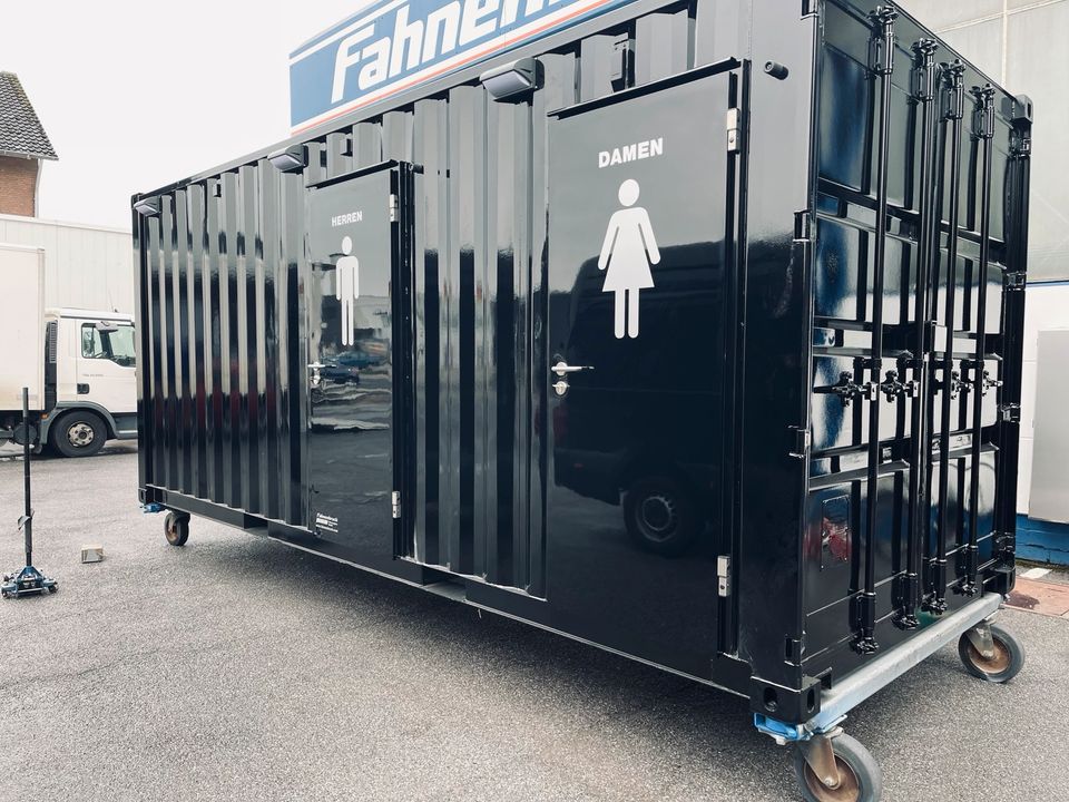 Toilettenwagen Campingplatz  Container in Voerde (Niederrhein)