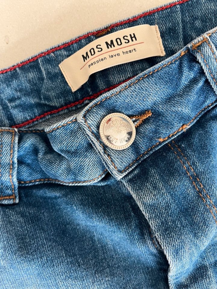 Lässige Jeansshort, blau, Gr. 36 von Mos Mosh in Kerpen