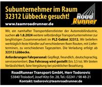 Subunternehmer im Raum 32312 Lübbecke gesucht! Nordrhein-Westfalen - Lübbecke  Vorschau