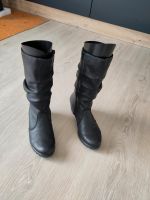 Schwarze Stiefel Rieker 38 Sachsen - Naunhof Vorschau