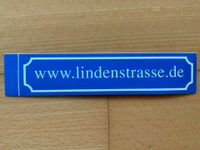 Lindenstraße Lindenstrasse Aufkleber Sticker 12,5 x 3 cm ARD RAR Nordrhein-Westfalen - Engelskirchen Vorschau