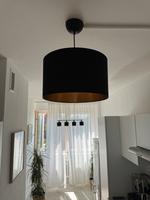 Schwarz Gold Stoff Lampe Hängelampe Pendelleuchte Berlin - Reinickendorf Vorschau
