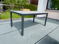 Gartentisch Esstisch Terrasse Glas + Alu 1,60m x 0,90m x 0,74m Baden-Württemberg - Königheim Vorschau