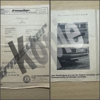Opel Rekord E Irmscher Papiere Hecksansatz Heckschürze Kreis Pinneberg - Elmshorn Vorschau