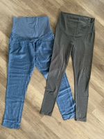 Zwei Umstandshosen/Leggings Größe 36/38 Nordrhein-Westfalen - Remscheid Vorschau