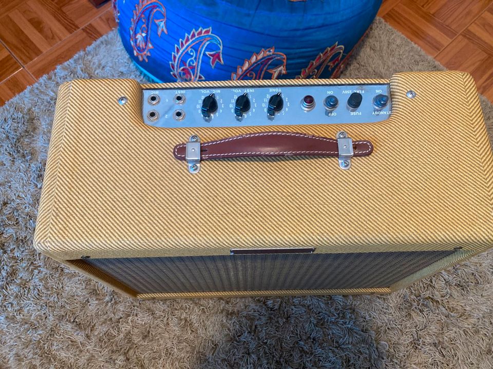 Fender '57 Custom Deluxe 12-Watt 5E3 Combo Lacquered Tweed weber in Kausen