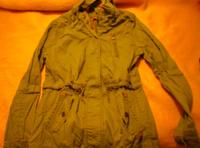 Parka Jacke Übergang XS 176 olivgrün Kapuze C&A Brandenburg - Falkensee Vorschau