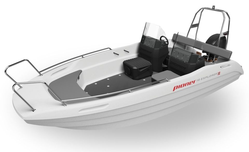 Pioner 16 Explorer - PE Boot Motorboot Sportboot Konsolenboot in Ihlow