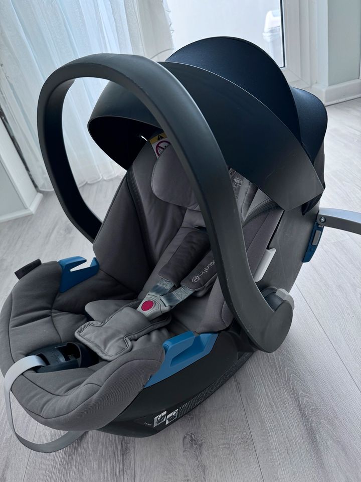 Cybex Aton 5 Mid Grey Babyschale in Düsseldorf