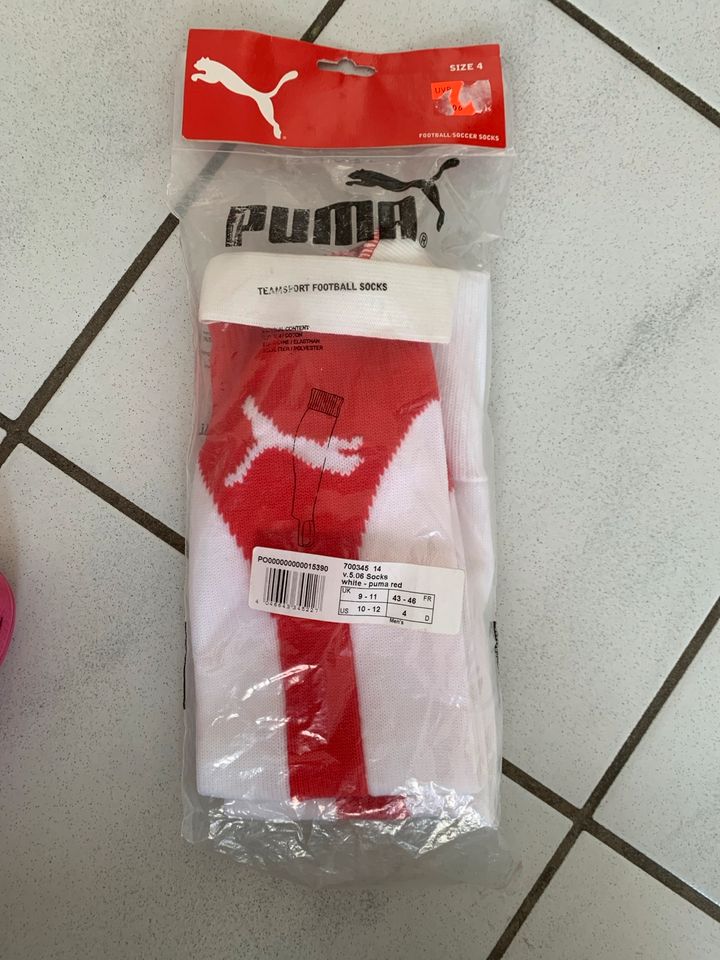 PUMA Teamsport Football Socks, Fußball Socken Stutzen, Gr. 43-46! in Leinburg