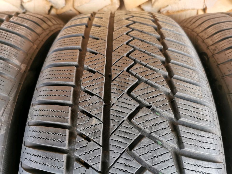 4 Winterreifen 235/55R19 101H Continental WinterContact 7mm DOT19 in Rietheim-Weilheim