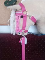 Hobby Horse Zubehör Halfter Führstrick,fransen Pink Sachsen - Moritzburg Vorschau